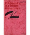 Fragmenty o polskiej literaturze
