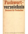 Fachwortverzeichnis Deutsch für Techniker