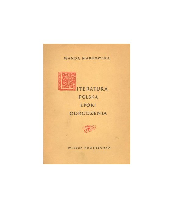 Literatura polska epoki odrodzenia
