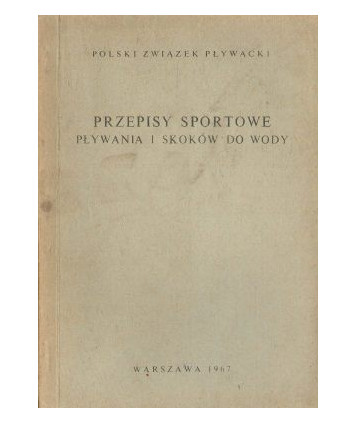 Przepisy sportowe pływania i skoków do wody
