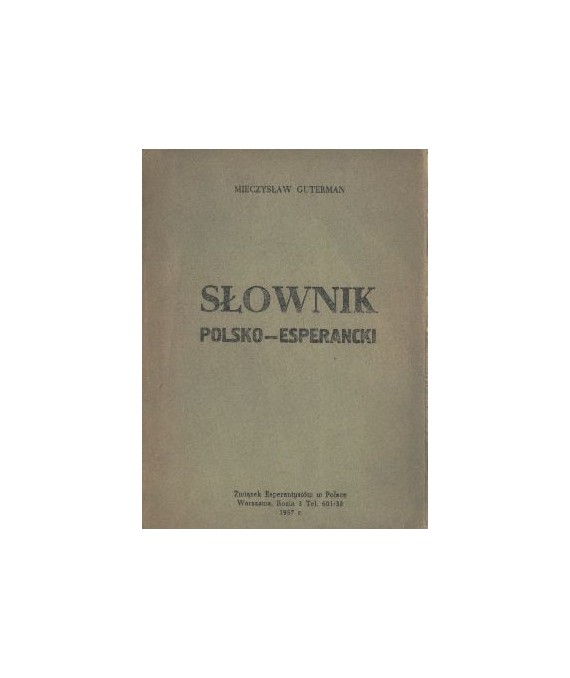 Słownik polsko-esperancki