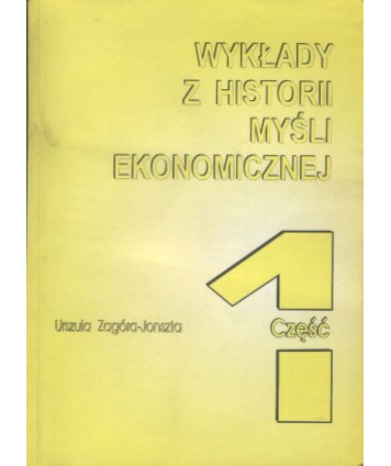 Wykłady z historii myśli ekonomicznej cz.1