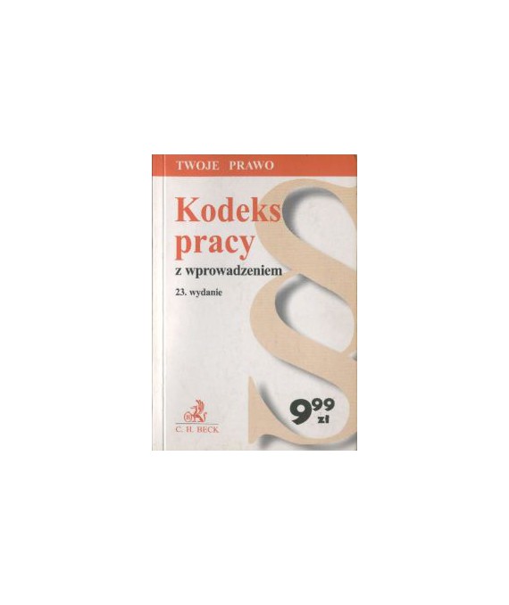 Kodeks pracy wraz z indeksem rzeczowym