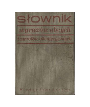 Słownik wyrazów obcych i zwrotów obcojęzycznych