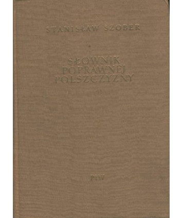 Słownik poprawnej polszczyzny