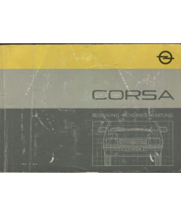 Corsa. Bedienung-Sicherheit-Wartung