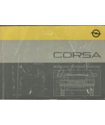 Corsa. Bedienung-Sicherheit-Wartung