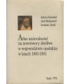 Atlas umieralności na nowotwory złośliwe w woj.opolskim w latach 1985-1991
