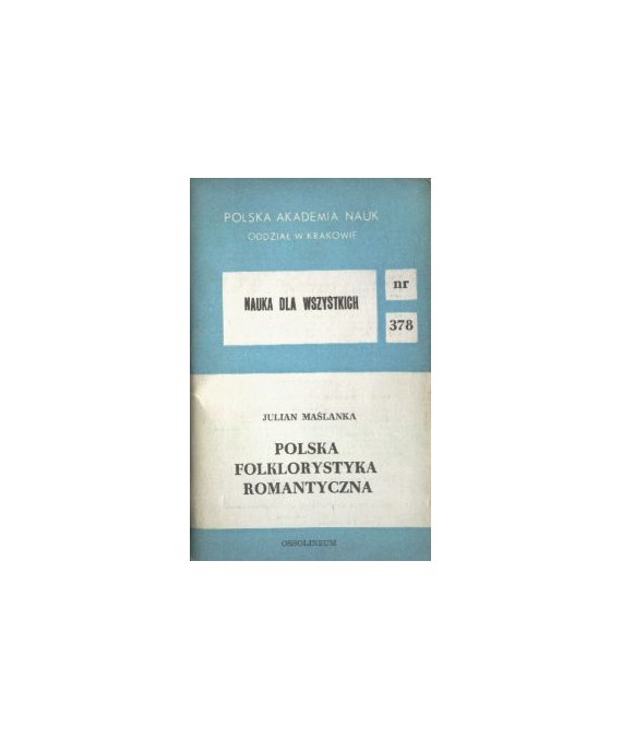 Polska folklorystyka romantyczna