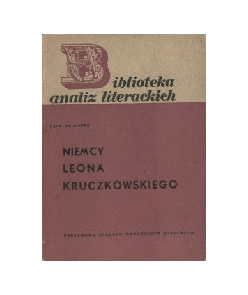Niemcy Leona Kruczkowskiego
