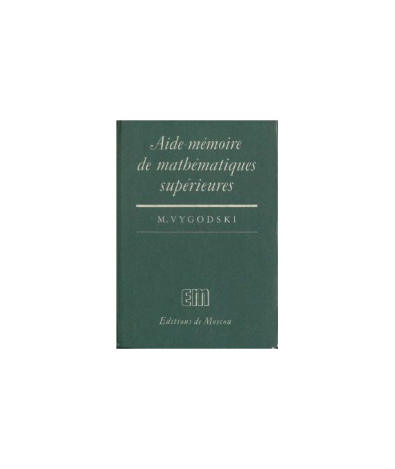 Aide-mémoire de mathématiques supérieures