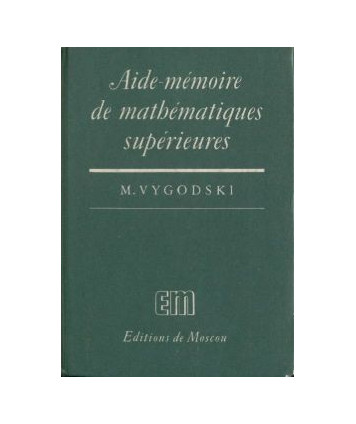 Aide-mémoire de mathématiques supérieures