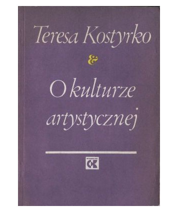 O kulturze artystycznej