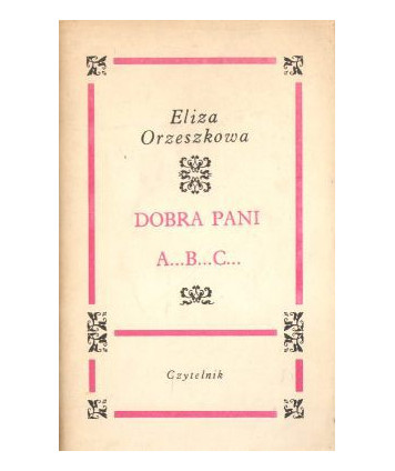 Dobra pani. A..B..C..
