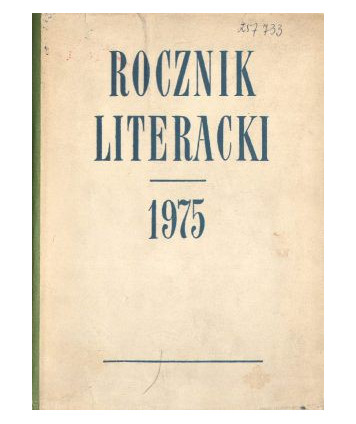Rocznik literacki 1975