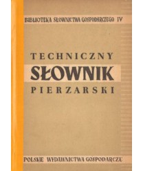 Techniczny słownik pierzarski