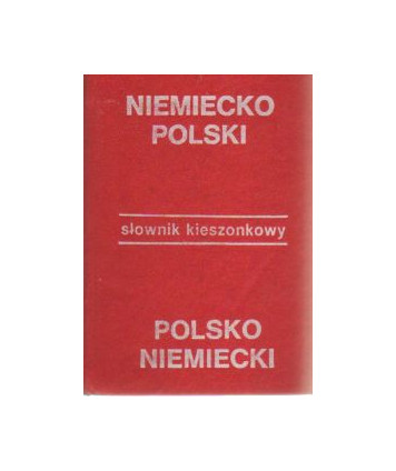 Kieszonkowy słownik niemiecko-polski polsko-niemiecki