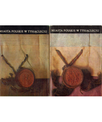 Miasta polskie w Tysiącleciu t.1-2