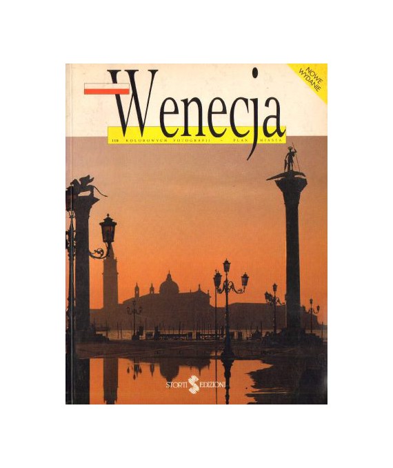 Wenecja. 110 kolorowych fotografii, plan miasta