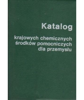 Katalog krajowych chemicznych środków pomocniczych dla przemysłu