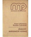 Elementy matematyki wyższej dla studentów i kandydatów na studia