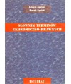 Słownik terminów ekonomiczno-prawnych