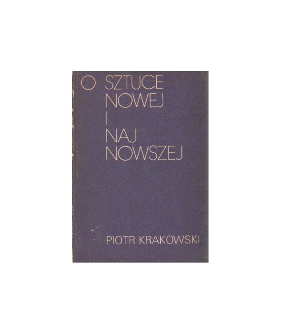 O sztuce nowej i najnowszej