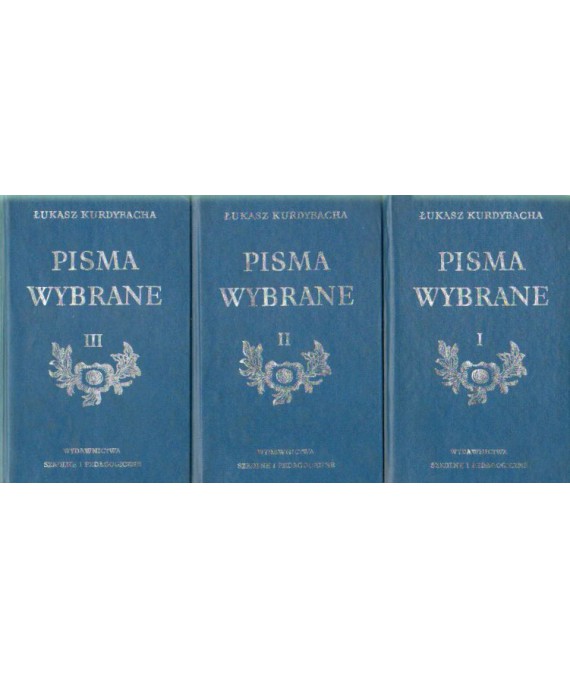 Pisma wybrane t.1-3