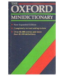 The Oxford minidictionary