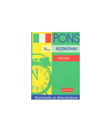 Rozmówki włoskie last minute