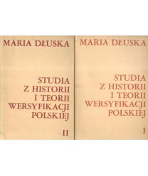 Studia z historii i teorii wersyfikacji polskiej t.1-2