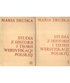 Studia z historii i teorii wersyfikacji polskiej t.1-2