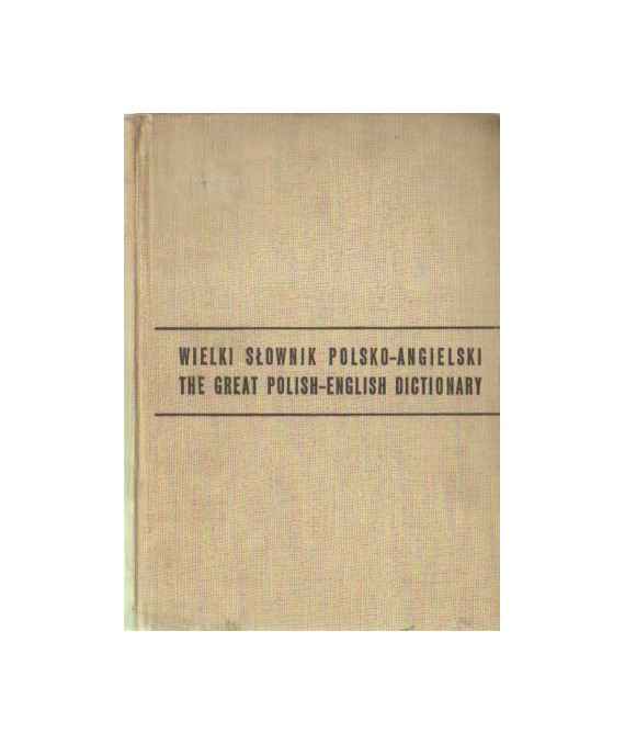 Wielki słownik polsko-angielski