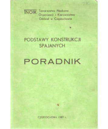 Podstawy konstrukcji spajanych. Poradnik