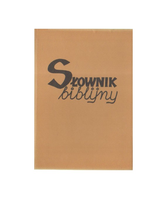 Słownik biblijny