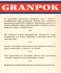 Podręczna gramatyka niemiecka
