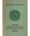 Adama Polanowskiego dworzanina króla Jegomości Jana III notatki