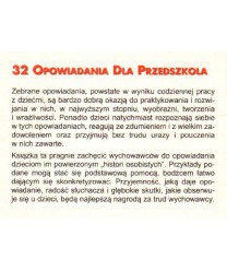 32 opowiadania dla przedszkolaka