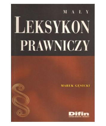 Mały leksykon prawniczy