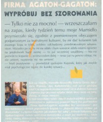 Firma Agaton-Gagaton: wypróbuj bez szorowania