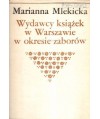 Wydawcy książek w Warszawie w okresie zaborów
