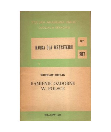 Kamienie ozdobne w Polsce