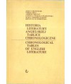 Historia literatury angielskiej. Tablice chronologiczne