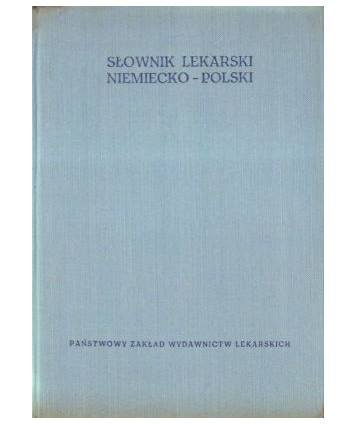 Słownik lekarski niemiecko-polski