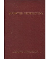 Słownik geodezyjny w pięciu językach