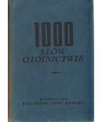 1000 słów o lotnictwie. Mała encyklopedia lotnicza