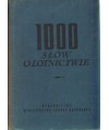 1000 słów o lotnictwie. Mała encyklopedia lotnicza