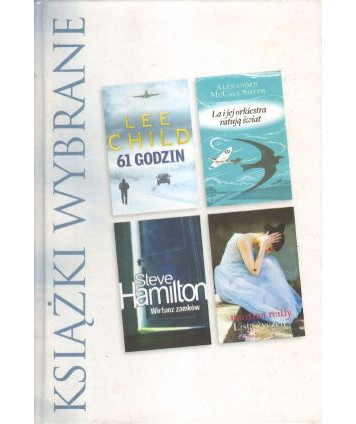 Książki wybrane: 61 godzin, La i jej orkiestra ratują świat, Wirtuoz zamków, Lista życzeń