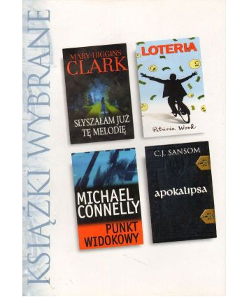 Książki wybrane: Słyszałam już tę melodię, Loteria, Punkt widokowy, Apokalipsa