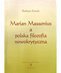Marian Massonius a polska filozofia nowokrytyczna